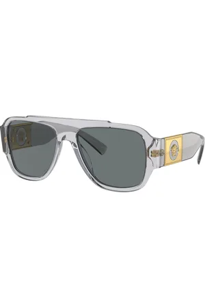 VERSACE Man Sunglasses VE4436U - Frame color: Transparent Grey, Lens color: