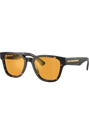 Prada Man Sunglasses PR A04S - Frame color: Havana Black/Yellow, Lens color: