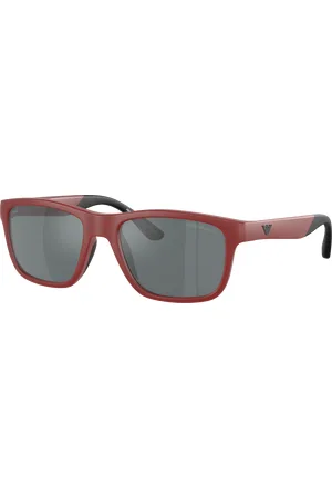 Emporio Armani Unisex Sunglasses EK4002 Kids - Frame color: Matte Red, Lens color: