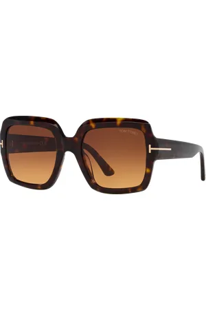 Tom Ford Woman Sunglasses Kaya - Frame color: Tortoise Black, Lens color: