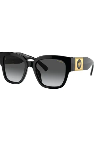 VERSACE Woman Sunglasses VE4437U - Frame color: Black, Lens color: