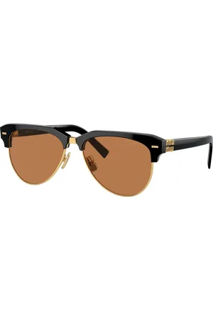 Miu Miu Woman Sunglasses MU 09ZS - Frame color: Black, Lens color: