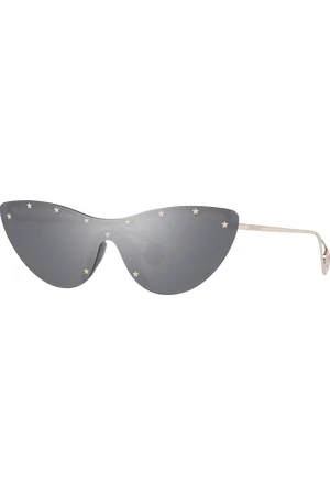 Gucci Woman Sunglasses GG0666S - Frame color: Silver Shiny, Lens color: