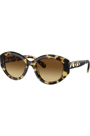 Swarovski Woman Sunglasses SK6005 - Frame color: Medium Havana, Lens color: