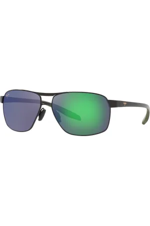 Maui Jim Man Sunglasses The Bird - Frame color: Black, Lens color: