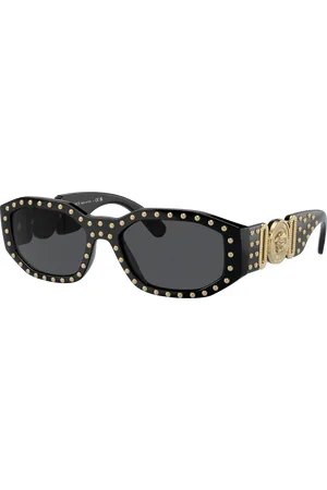 VERSACE Unisex Sunglasses VE4361 Biggie - Frame color: Black, Lens color: