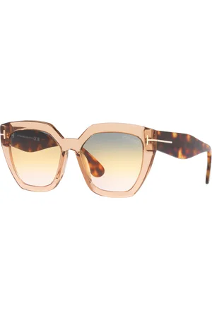 Tom Ford Woman Sunglasses FT0939 - Frame color: Brown Shiny, Lens color:
