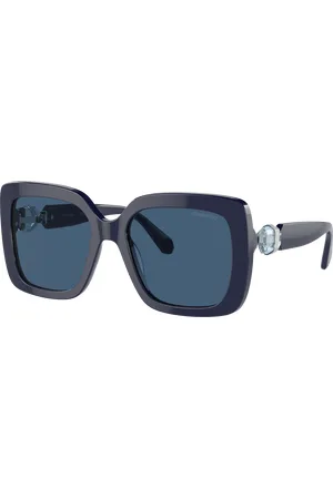 Swarovski Woman Sunglasses SK6001 - Frame color: Opal Blue, Lens color: