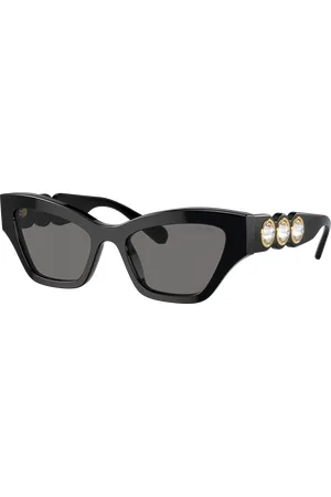 Swarovski Woman Sunglasses SK6021 - Frame color: Black, Lens color: