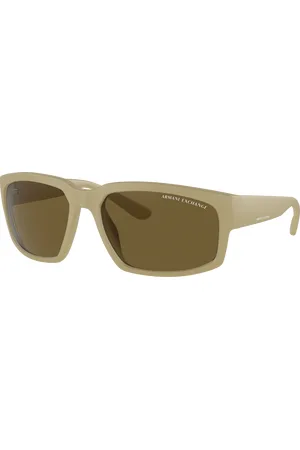 Armani Exchange Man Sunglasses AX4142SU - Frame color: Matte Beige, Lens color: