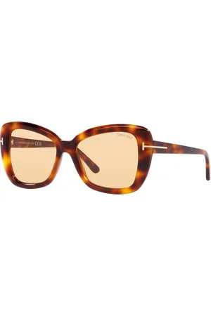 Tom Ford Woman Sunglasses FT1008 - Frame color: Gold, Lens color: