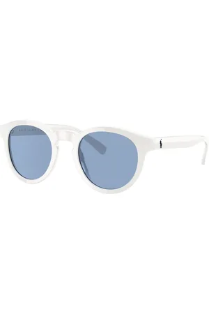 Ralph Lauren Man Sunglasses PH4184 - Frame color: Shiny White, Lens color: