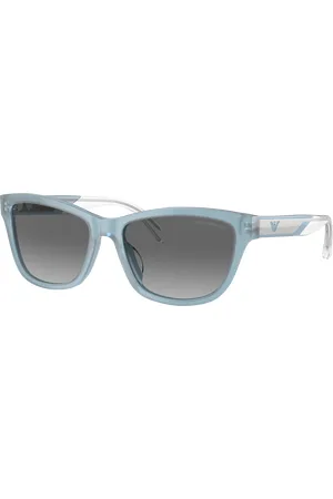 Emporio Armani Woman Sunglasses EA4227U - Frame color: Shiny Opaline Azure, Lens color: