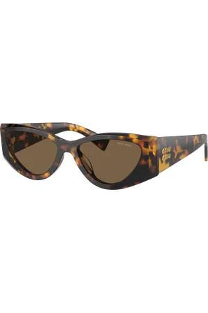 Miu Miu Woman Sunglasses MU 06YS - Frame color: Havana Honey, Lens color: