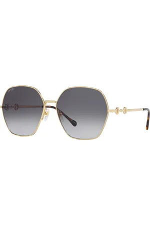 Gucci Woman Sunglasses GG1335S - Frame color: Gold, Lens color: