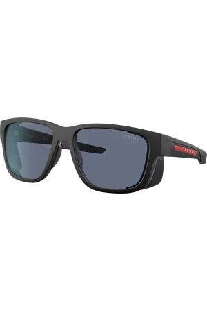 Prada Man Sunglasses PS 07WS - Frame color: Black Rubber, Lens color: