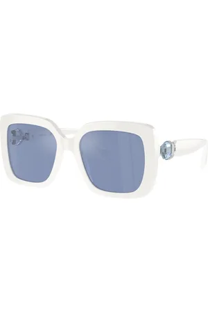 Swarovski Woman Sunglasses SK6001 - Frame color: White, Lens color: