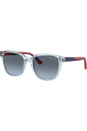 vogue Unisex Sunglasses VJ2019 - Frame color: Transparent Light Blue, Lens color: