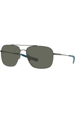 Costa Man Sunglasses 6S6002 Canaveral - Frame color: Brushed , Lens color: