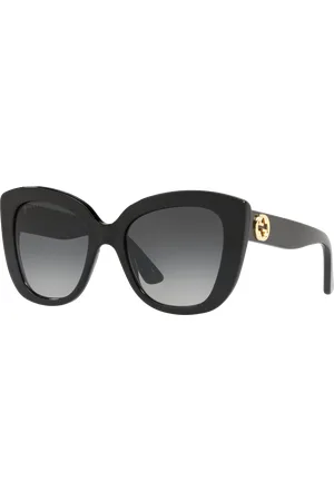 Gucci Woman Sunglasses GG0327S - Frame color: Shiny Black, Lens color: