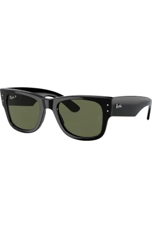 Ray-Ban Unisex Sunglasses RB0840S Mega Wayfarer - Frame color: Black, Lens color: