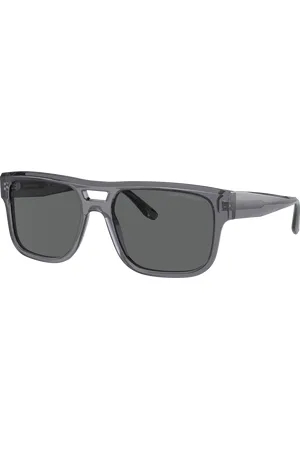Emporio Armani Man Sunglasses EA4197 - Frame color: Transparent Grey, Lens color: