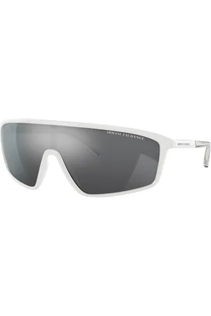 Armani Exchange Man Sunglasses AX4119S - Frame color: Matte White, Lens color: