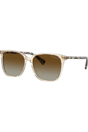 Ralph Lauren Woman Sunglasses RA5293 VVCV - Frame color: Shiny Transparent Brown, Lens color: