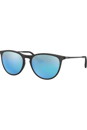 Ray-Ban Unisex Sunglasses RB9060SF Erika Kids - Frame color: Rubber Black, Lens color: