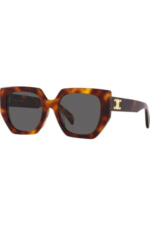 Céline Woman Sunglasses CL40239F - Frame color: Tortoise Yellow, Lens color: