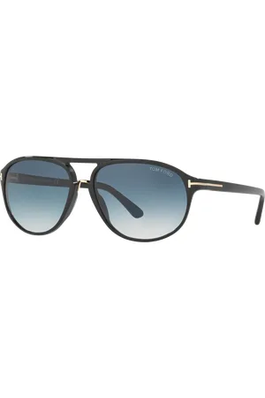 Tom Ford Man Sunglasses Ft0447 Jacob - Frame color: Black Shiny, Lens color: