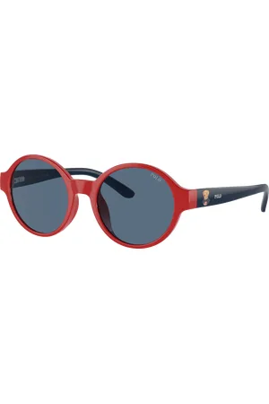 Ralph Lauren Unisex Sunglasses PP9508U - Frame color: Shiny Red, Lens color: