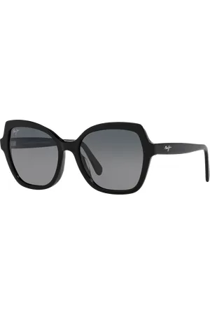 Maui Jim Woman Sunglasses Mamane - Frame color: Black Shiny, Lens color: