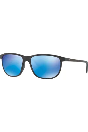 Maui Jim Unisex Sunglasses Lele Kawa - Frame color: Dark Blue, Lens color: