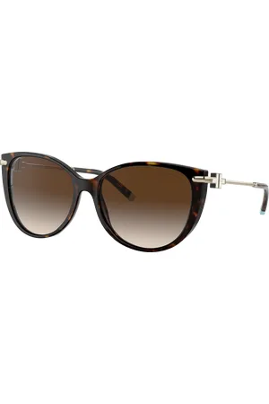 Tiffany & Co. Woman Sunglasses TF4178 - Frame color: Havana, Lens color: