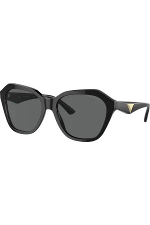 Emporio Armani Woman Sunglasses EA4221 - Frame color: Shiny Black, Lens color: