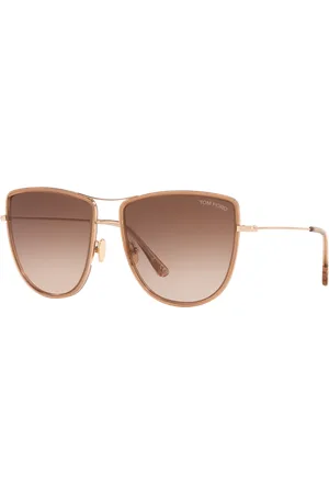 Tom Ford Woman Sunglasses FT0759 - Frame color: Pink Gold, Lens color: