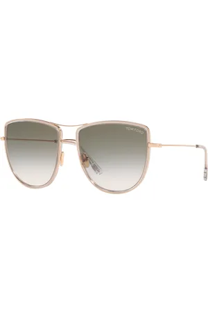 Tom Ford Woman Sunglasses FT0759 - Frame color: Pink Gold, Lens color: