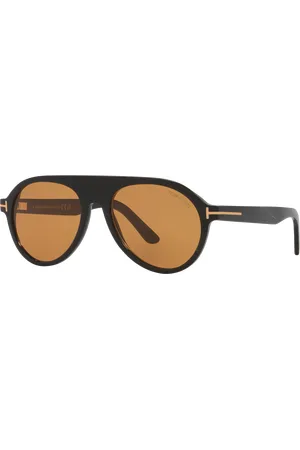 Tom Ford Man Sunglasses FT1047-P - Frame color: Black Horn, Lens color: