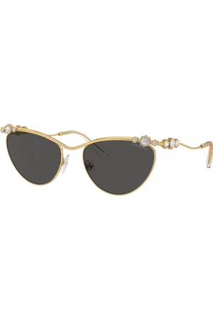 Swarovski Woman Sunglasses SK7017 - Frame color: Gold, Lens color: