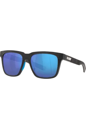 Costa Man Sunglasses 6S9029 Pescador - Frame color: Net Gray With Blue Rubber, Lens color: