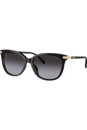 Coach Woman Sunglasses HC8378U CL926 - Frame color: Black, Lens color: