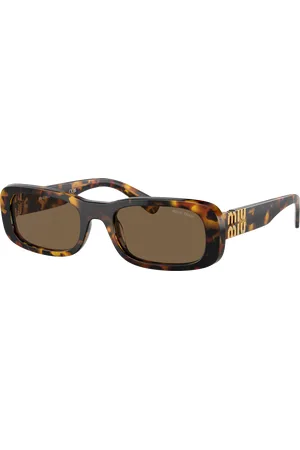 Miu Miu Woman Sunglasses MU 08ZS - Frame color: Honey Havana, Lens color: