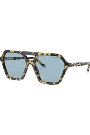 Tiffany & Co. Woman Sunglasses TF4198 - Frame color: Yellow Havana, Lens color: