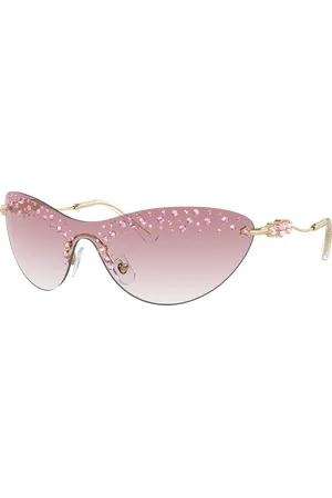 Swarovski Woman Sunglasses SK7023 - Frame color: Pale Gold, Lens color: