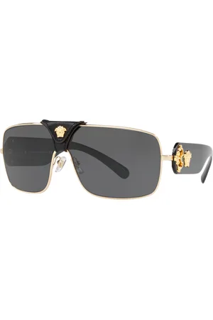 VERSACE Man Sunglasses VE2207Q - Frame color: Gold, Lens color: