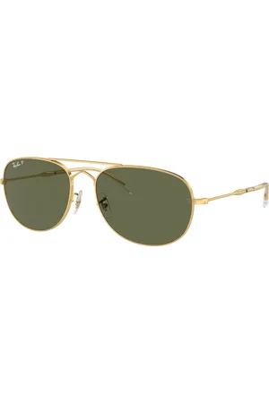 Ray-Ban Unisex Sunglasses RB3735 Bain Bridge - Frame color: Arista Gold, Lens color: