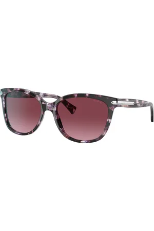 Coach Woman Sunglasses HC8132 L109 - Frame color: Purple Tortoise, Lens color: