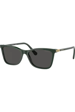 Swarovski Woman Sunglasses SK6004 - Frame color: Green Emerald, Lens color: