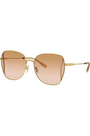 Coach Woman Sunglasses HC7158D CL907 - Frame color: Shiny Gold, Lens color:
